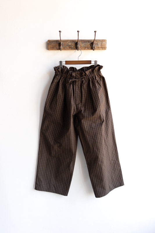 R&D.M.Co OLDMAN'S TAILOR 　ファームパンツ R&D.M.Co- (OLDMAN'S TAILOR) | ROBINSON'S CHECK BUGGY PANTS Col