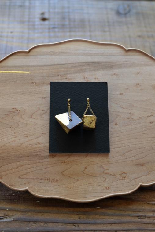 Pear with CZ stones in Gold - Studio 51/50