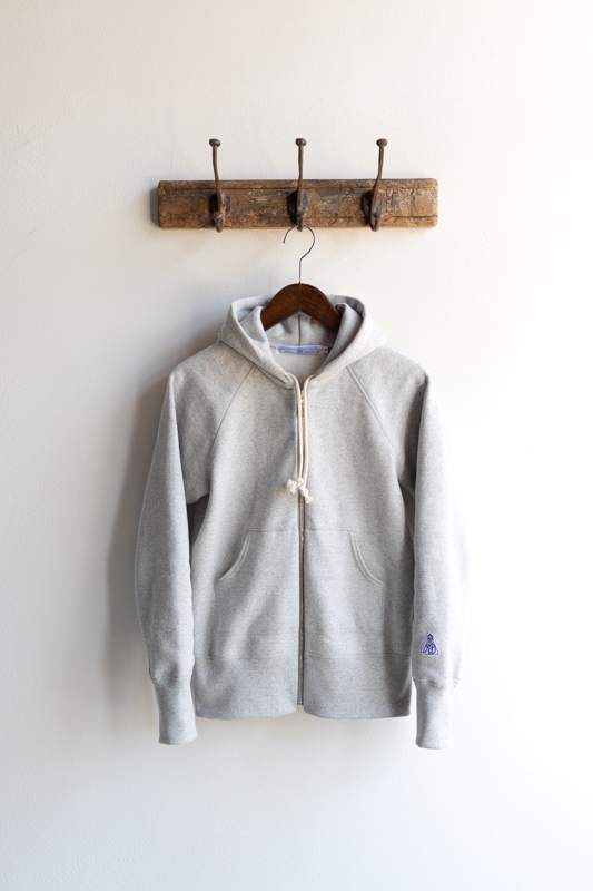 OLDMAN'S TAILOR グレー パーカー 36 R&D.M.Co- (OLDMAN'S TAILOR) | 裏起毛 ZIP UP PARKA Col : Heather