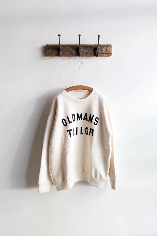 OLDMAN'S TAILOR (オールドマンズテーラー) OMT PRINT CREW SWEAT