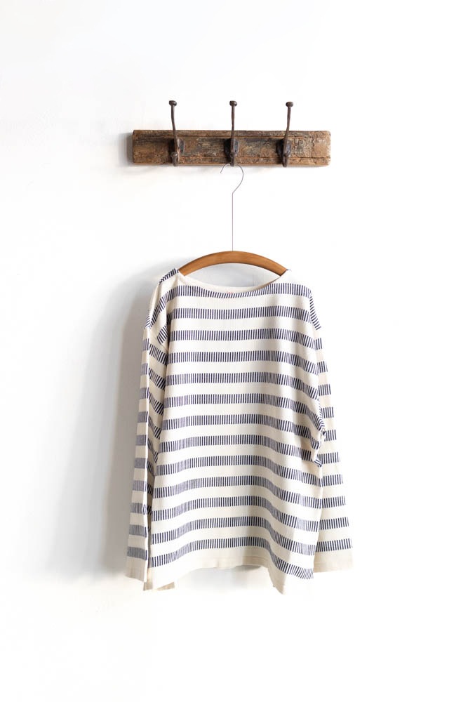 OUTIL ウティ | TORICOT NAY (Jacquard) OUTIL ウティ | TORICOT NAY (Jacquard) Col : ECRU/BLUE 公式通販
