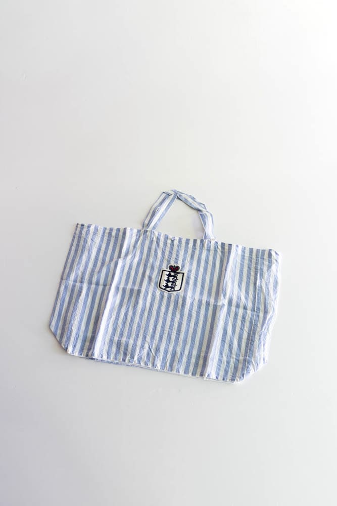 R&D.M.Co- (OLDMAN'S TAILOR) | FOOTBALL STRIPE TOTE BAG 公式通販