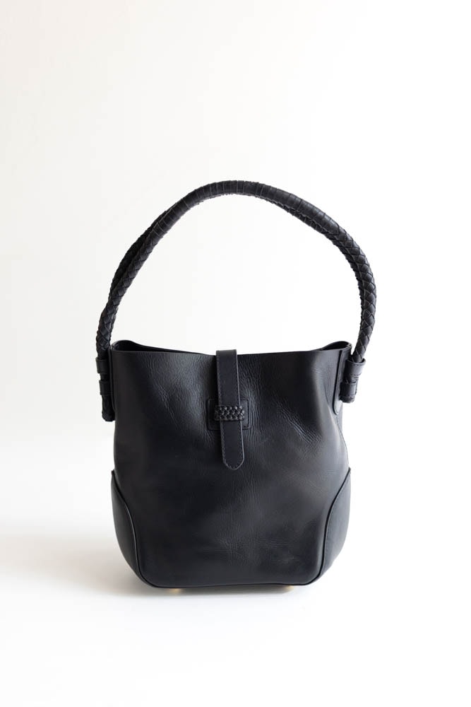 B34　maison de soil　編み込みハンドバッグ　メゾンドソイル maison de soil メゾンドソイル | NAPPA LEATHER ONE HANDLE BAG Co