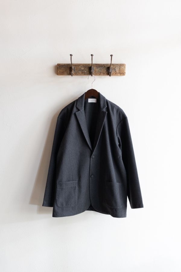 FLISTFIA フリストフィア | Loose Fit Jacket Cardigan Col : Dark