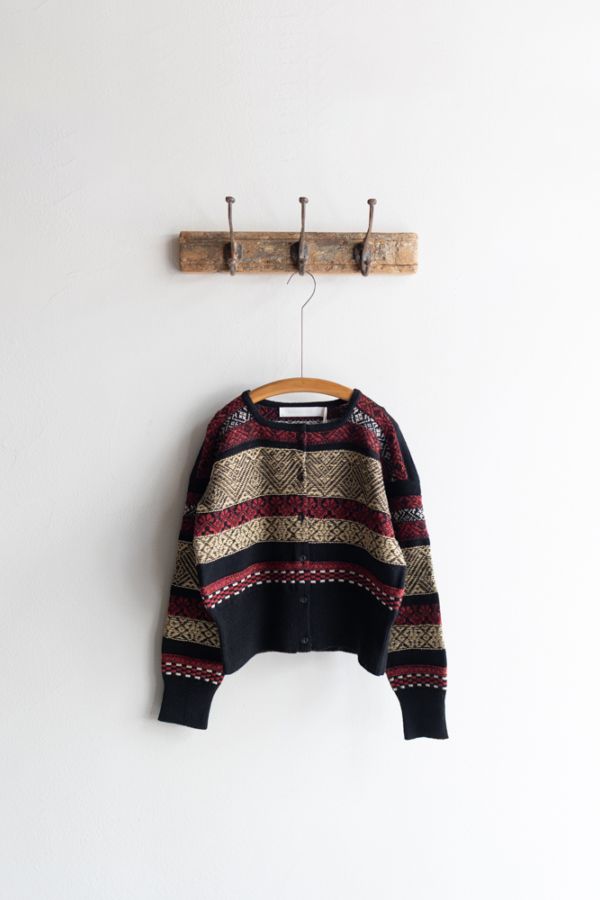 ASEEDONCLOUD アシードンクラウド | Seiyakou jacquard cardigan Col