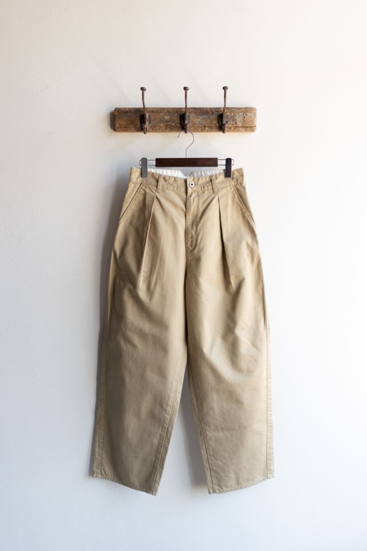Johnbull　ペイント加工チノ JOHNBULL ジョンブル | チノカーブパンツ Col : カーキ 公式通販