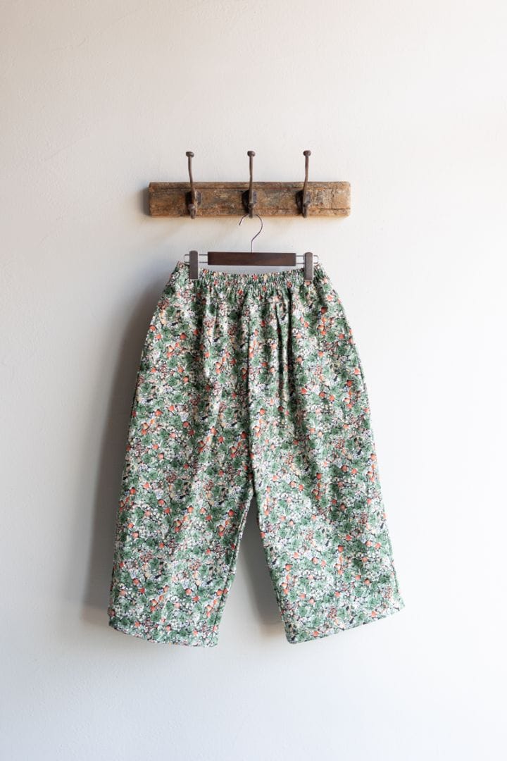 R&d.m.co- 24SS garden gum pants ガーデン パンツ R&D.M.Co- (OLDMAN'S TAILOR) | WILD BERRY FIELD RIPSTOP GUM PANTS