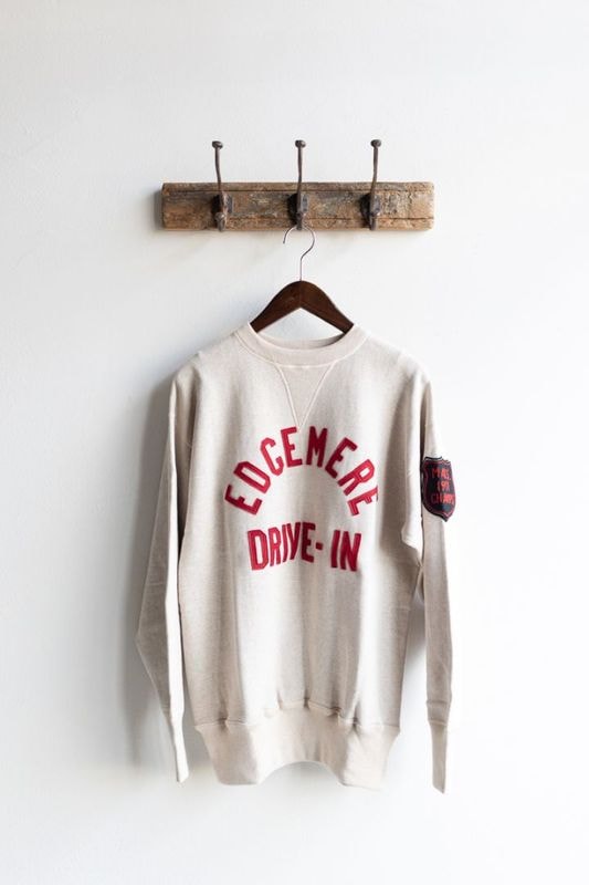 WAREHOUSE ウエアハウス | Lot.401 Sweat "EDGEMERE" Col : オートミール