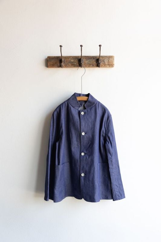 R&D.M.Co- (OLDMAN'S TAILOR) | COTTON DENIM COVERALLS Col : Indigo