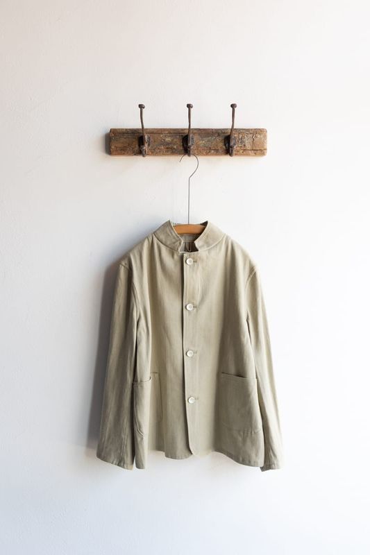 R&D.M.Co- (OLDMAN'S TAILOR) | COTTON DENIM COVERALLS Col : P.Green