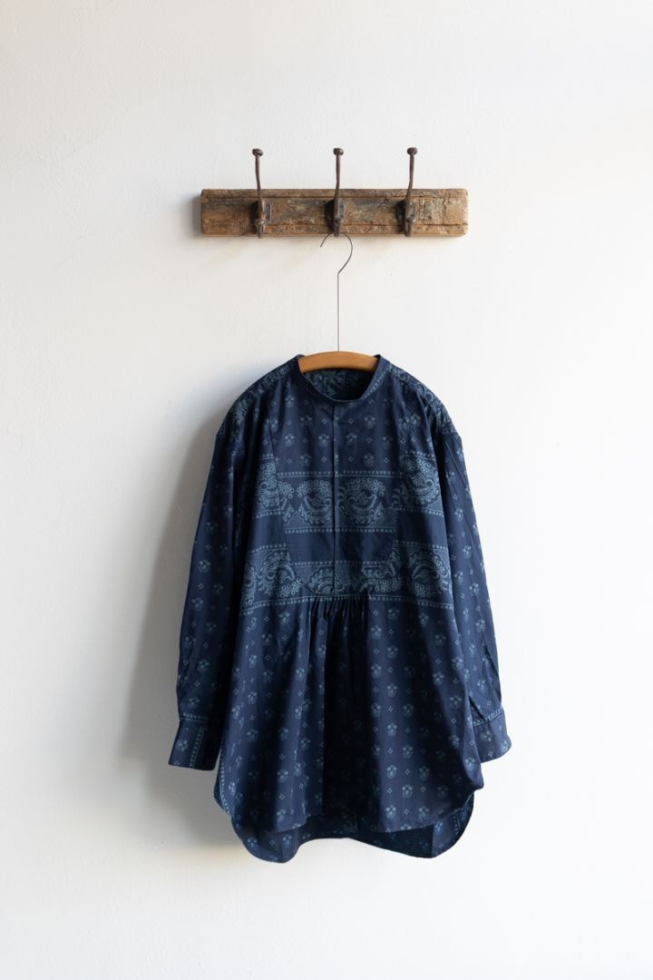 OUTIL ウティ | CHEMISIER CORSIER Col : INDIGO 公式通販 - t.m.p.