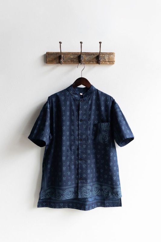 OUTIL ウティ | CHEMISIER ARLEY Col : INDIGO