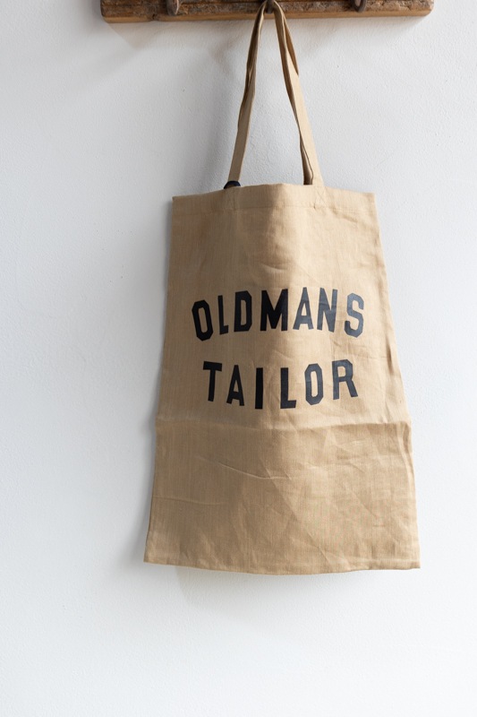 オールドマンズテーラー　OMTプリントトートバッグ　ダークベージュ　m1249g オールドマンズテーラー OMT PRINT MINI TOTE BAG・BROWN | ito