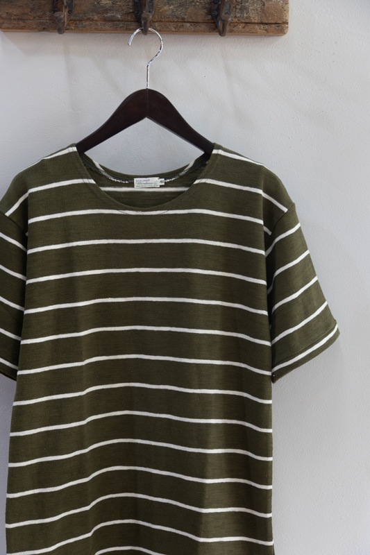 未使用　ウエアハウス サイズ40 ボーダーtシャツ 4087 ボルドー WAREHOUSE ウエアハウス 