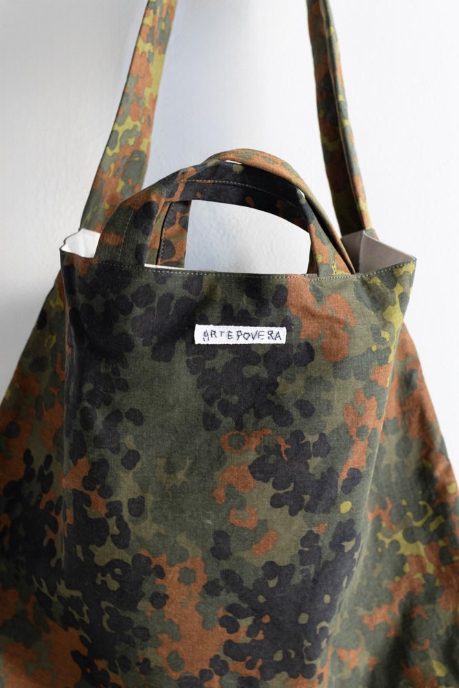 ARTE POVERA アルテポーヴェラ | ドイツ軍テント RE-トート&ショルダー