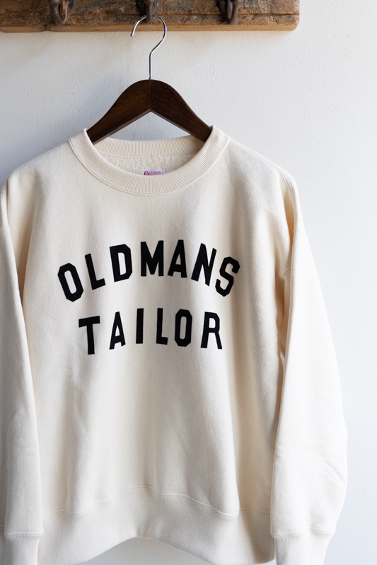 OLDMAN'S TAILOR オールドマンズテーラー | OMT FLOCKY PRINT CREW