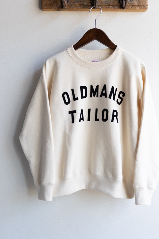 OLDMAN'S TAILOR オールドマンズテーラー | OMT FLOCKY PRINT CREW