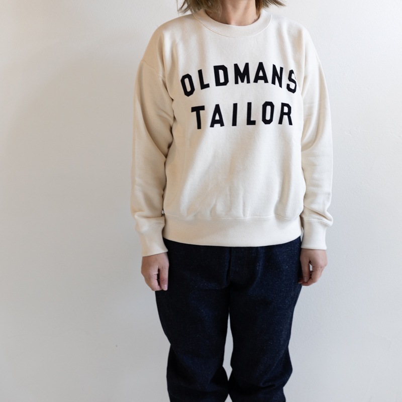 OLDMAN'S TAILOR オールドマンズテーラー | OMT FLOCKY PRINT CREW