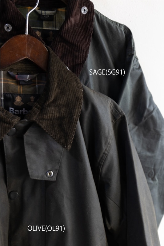 Barbour ノンオイルジャケット　オリーブ　38 美品】Barbour 38 ノンオイルド バブアー