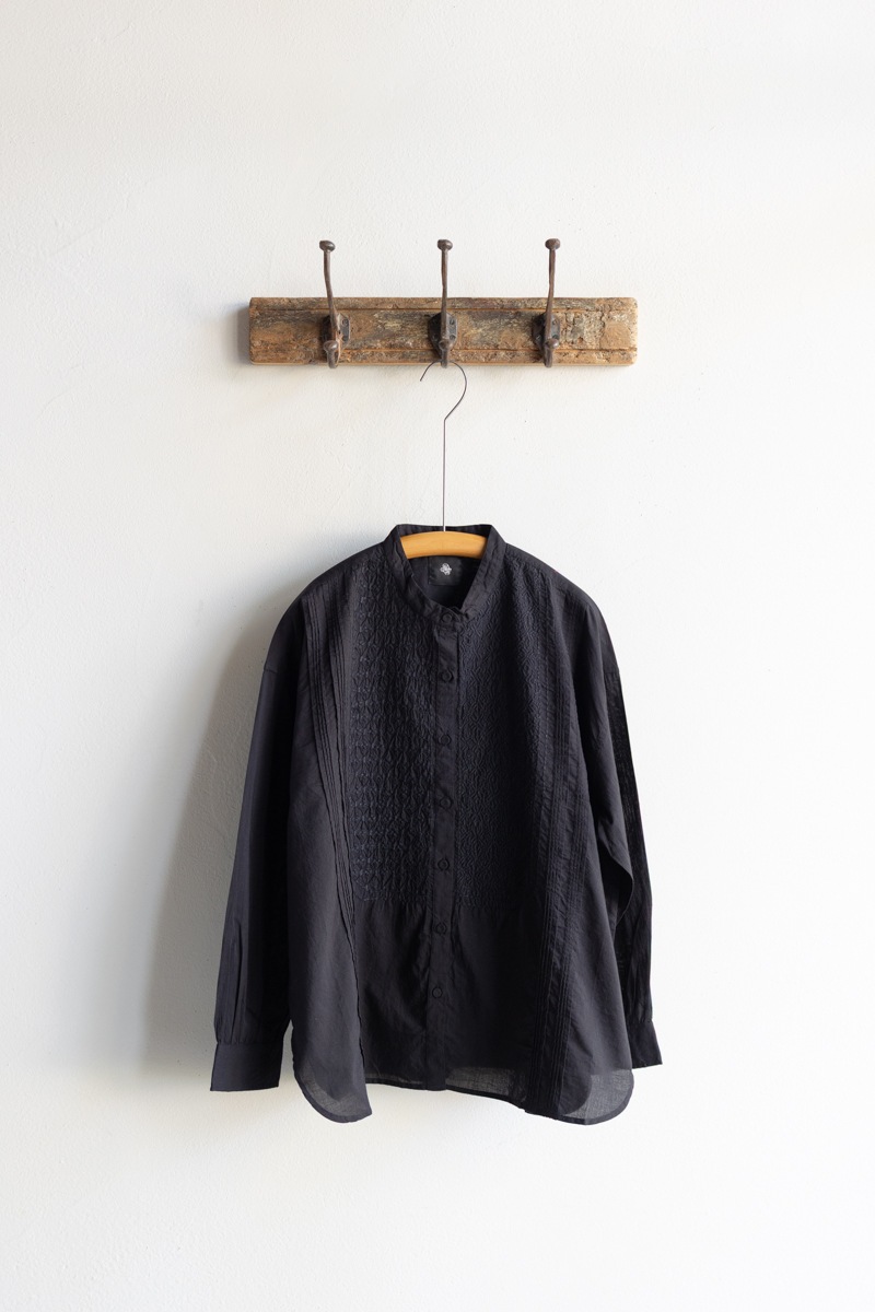 maison de soil メゾンドソイル | 60s ORGANIC CAMBRIC WITH EMB