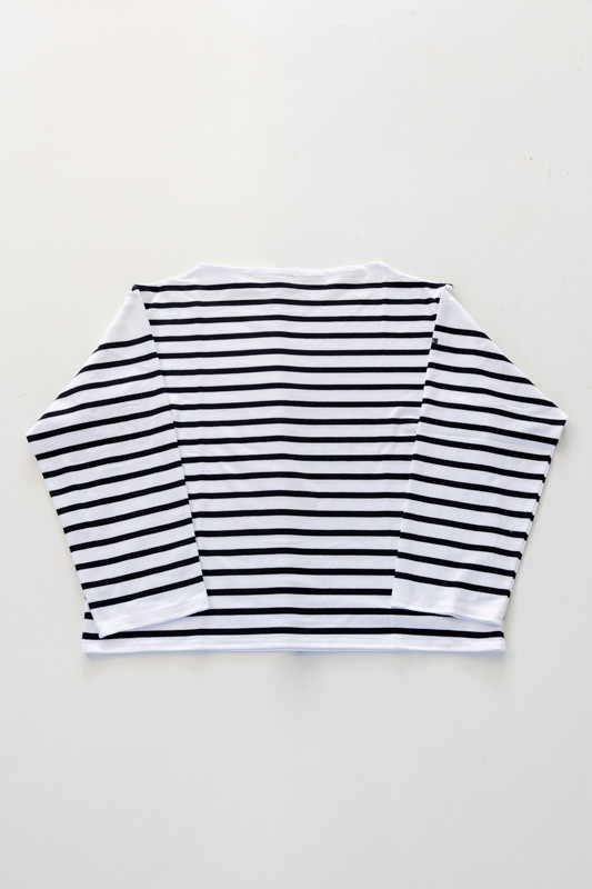 OUTIL ウティ | TRICOT AAST Col : WHITE/BLACK (ラッセル編み