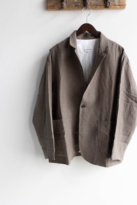 Honnete オネット | Short Coat Jacket Col : Brown 通販