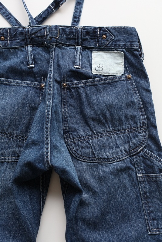 JOHNBULL ジョンブル | SUSPENDER WORK PANTS Col : USED 通販