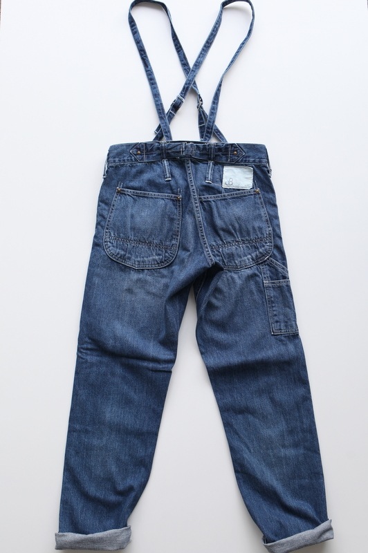 JOHNBULL ジョンブル | SUSPENDER WORK PANTS Col : USED 通販