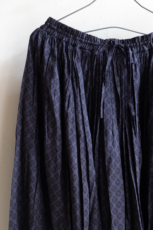 maison de soil メゾンドソイル | HANDWOVEN COTTON SILK REPETITIONAL