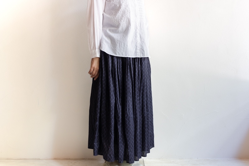 maison de soil メゾンドソイル | HANDWOVEN COTTON SILK REPETITIONAL