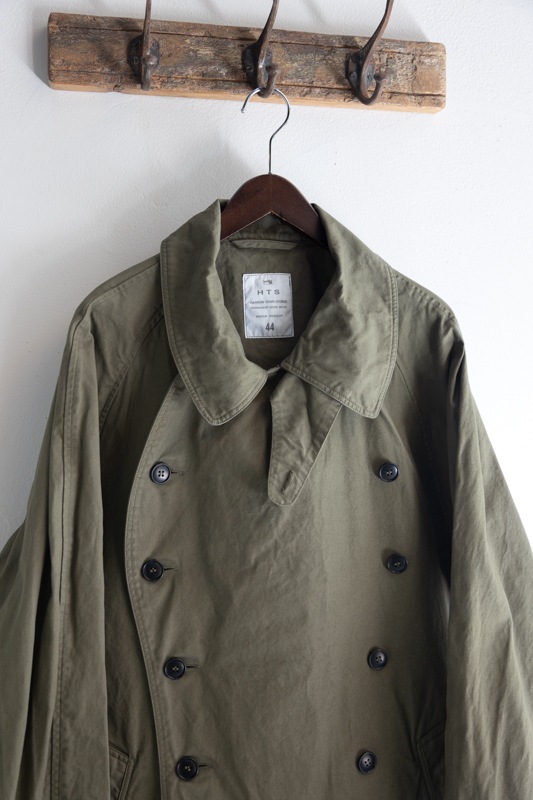 楽天市場】HTS エイチティーエスCOTTON DOUBLE OVER COAT(全3色