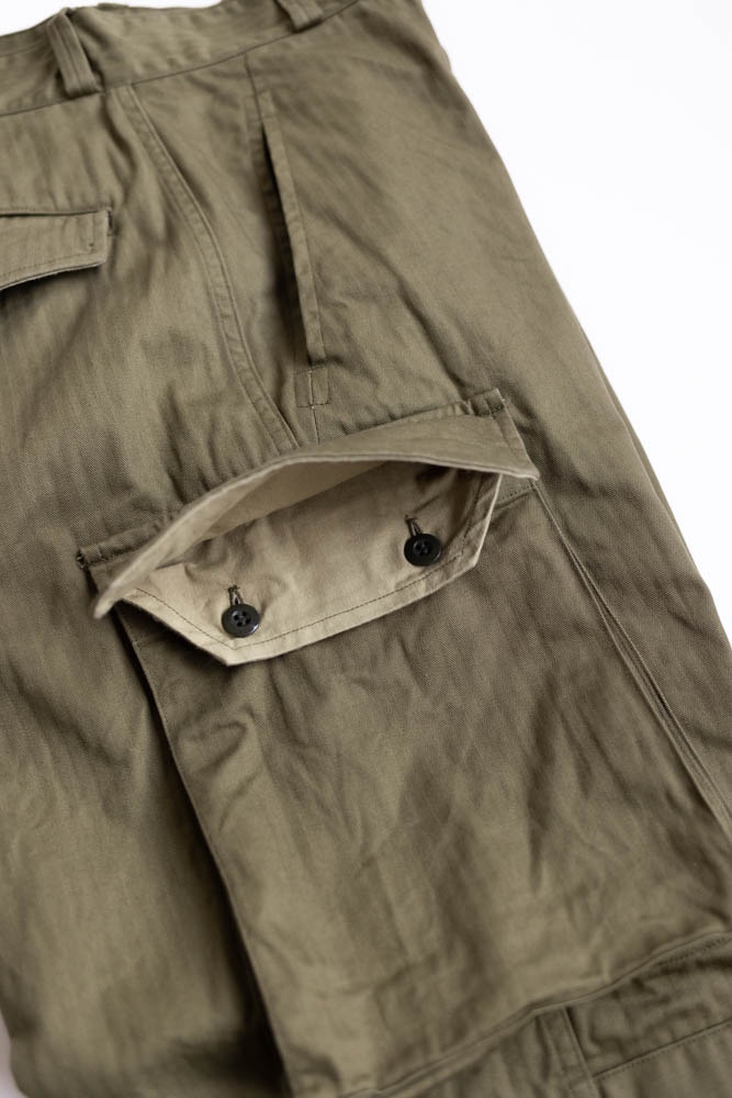 ARAN アラン | M-49 HBT Col : OLIVE DRAB 公式通販 - t.m.p. coop web