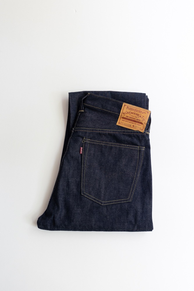 期間限定出品WAREHOUSE & CO. S1003XX W34 L32 ウエアハウス WAREHOUSE 30周年 茶綿混ピンクセルヴィッチ 大戦