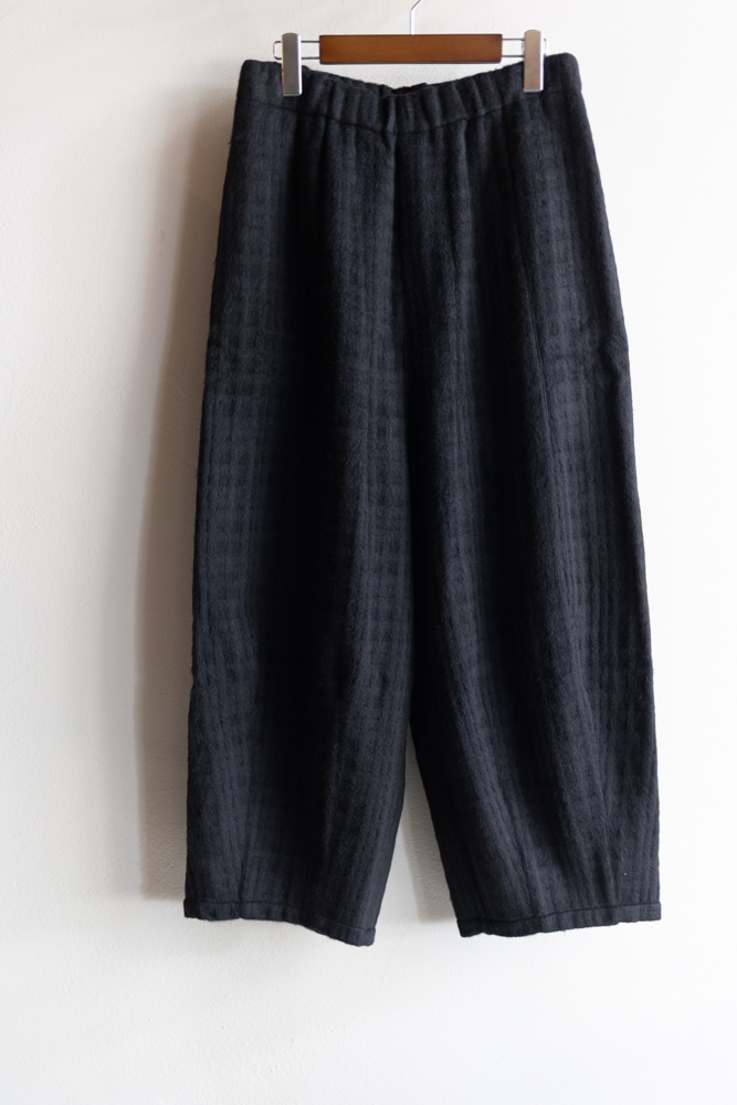 Honnete オネット | Low Clotch Easy Pant_Shadow Check 公式通販
