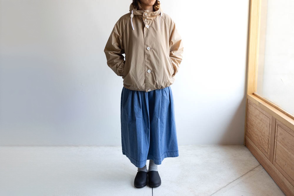 LOLO LIKE | ラグランスリーブ ナイロン ビックブルゾン Col