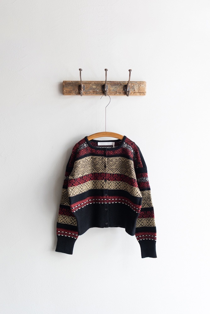 ASEEDONCLOUD アシードンクラウド | Seiyakou jacquard cardigan Col