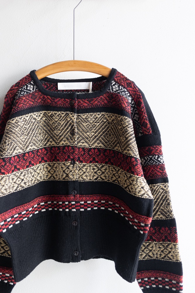 ASEEDONCLOUD アシードンクラウド | Seiyakou jacquard cardigan Col