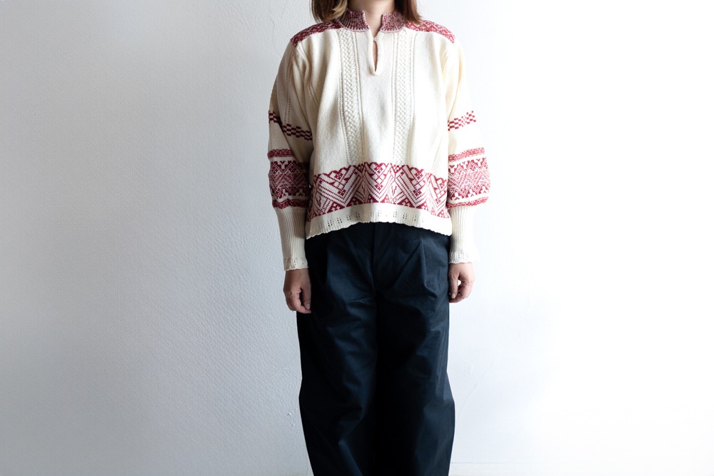 ASEEDONCLOUD アシードンクラウド | Seiyakou jacquard blouse Col