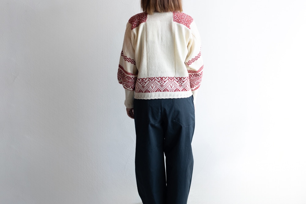 ASEEDONCLOUD アシードンクラウド | Seiyakou jacquard blouse Col