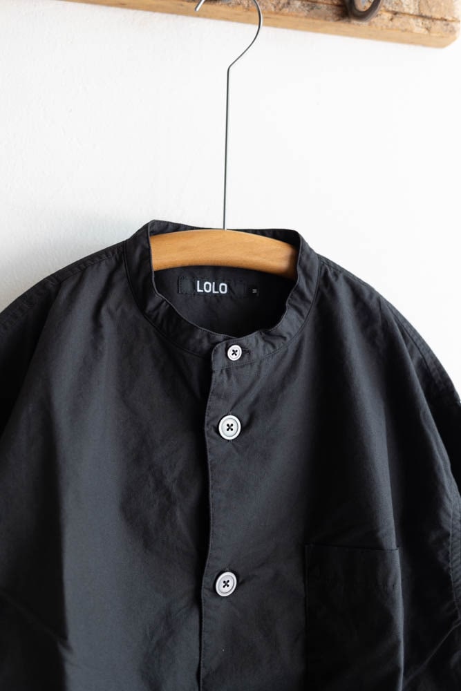 LOLO ロロ | LS-424 ニュースタンダード スタンドカラーシャツ