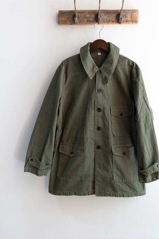 美品/Lサイズ】outil MANTEAU LOUEY PINK カバーオール（OUTIL