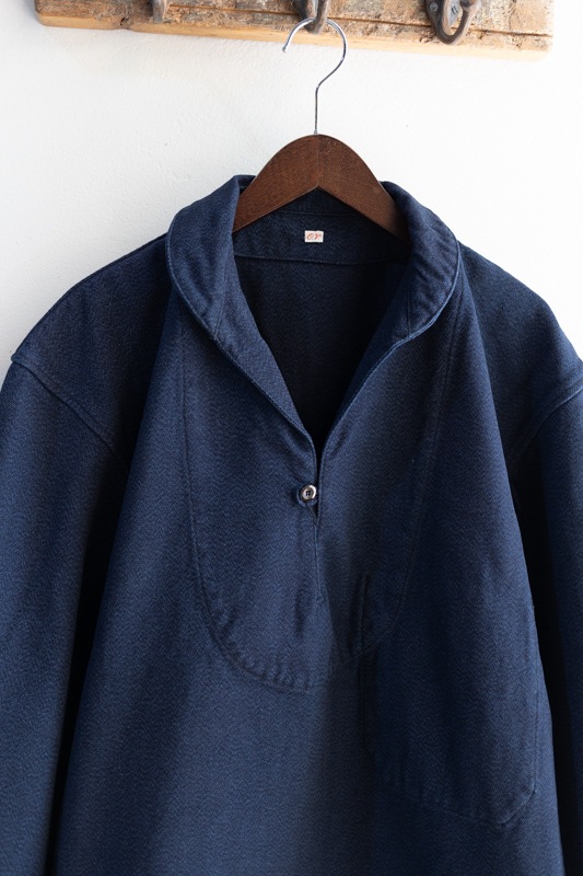 OUTIL ウティ | CHEMISIER ARLANC Col : D.INDIGO 通販 -t.m.p.