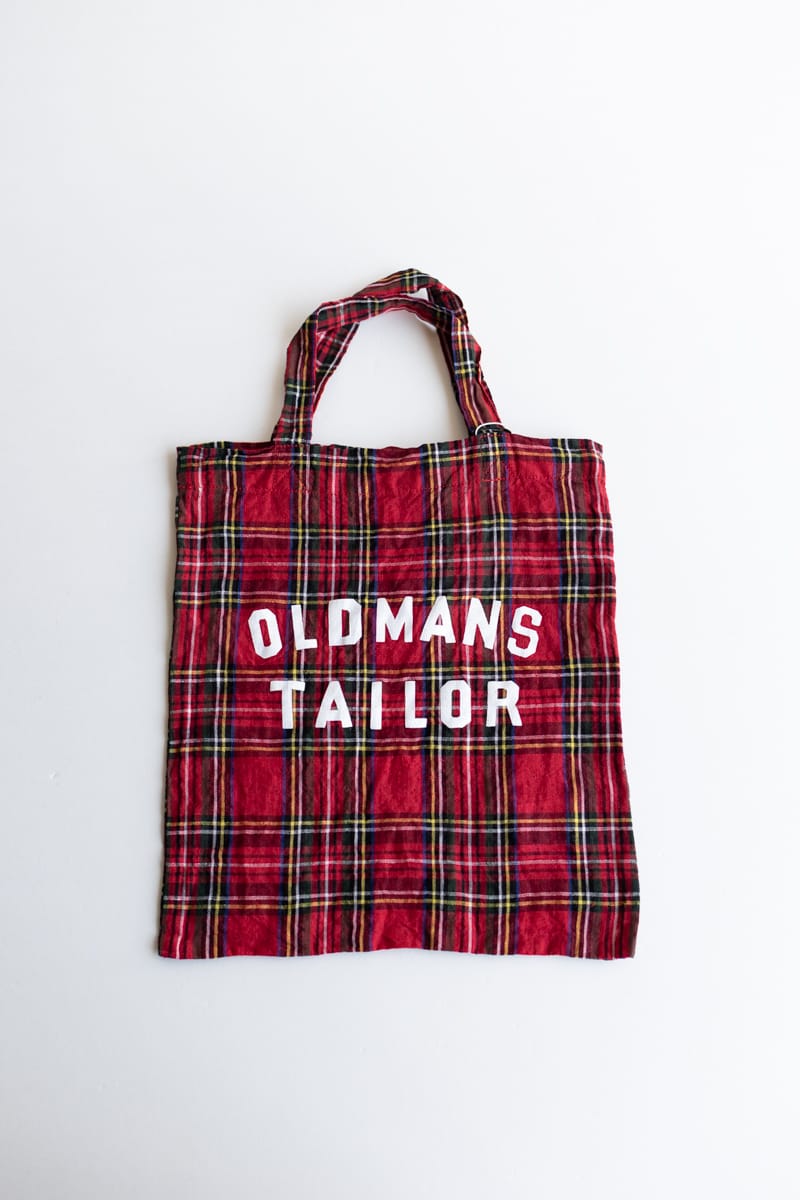 OLDMAN'S TAILOR オールドマンズテーラー | OMT PRINT LINEN MINI TOTE