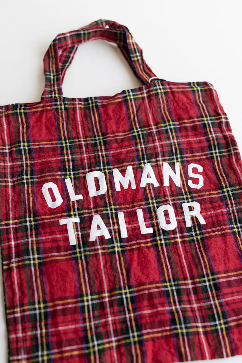 OLDMAN'S TAILOR オールドマンズテーラー | OMT PRINT LINEN MINI TOTE