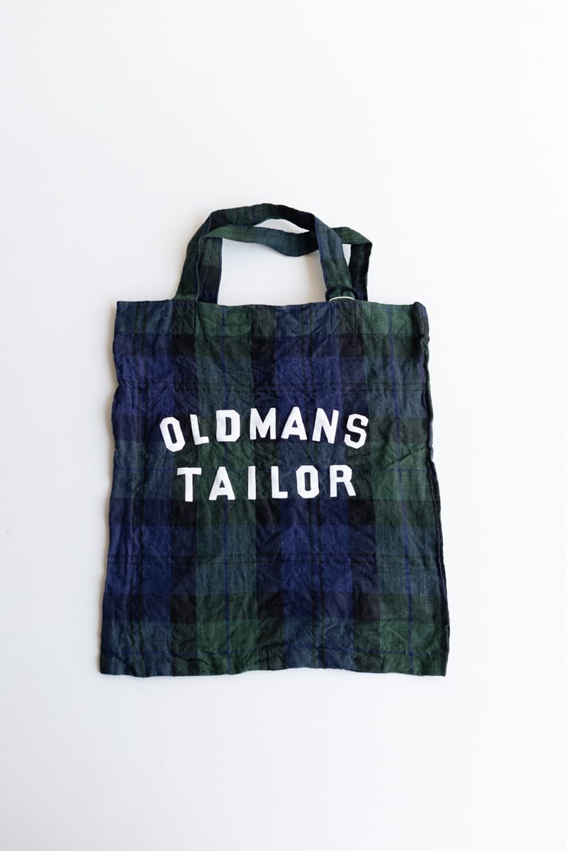 OLDMAN'S TAILOR オールドマンズテーラー | OMT PRINT LINEN MINI TOTE