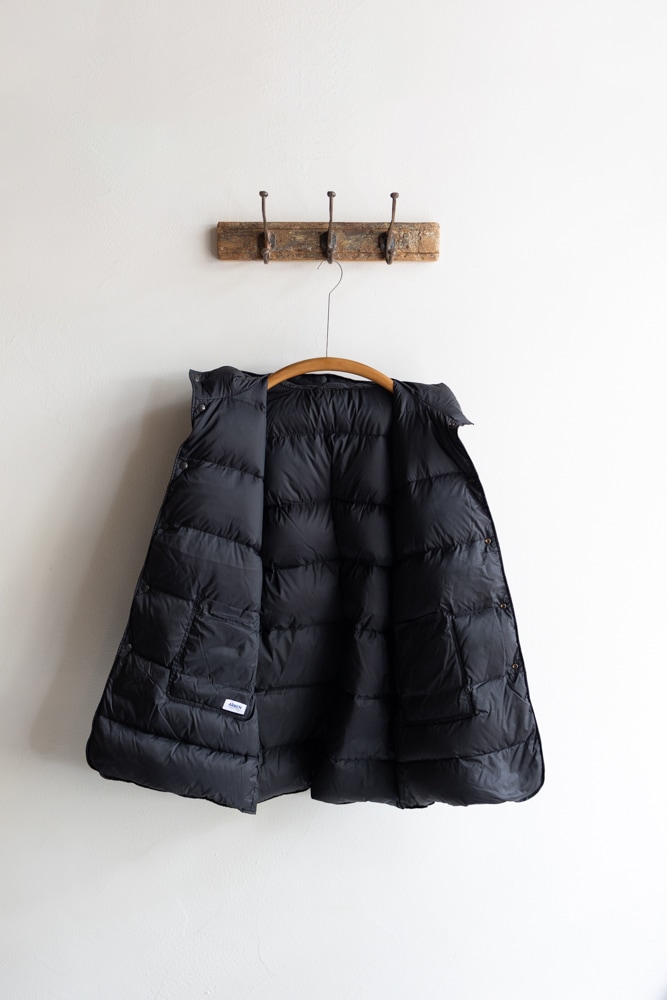 ARMEN アーメン | POLYESTERxCOTTON REVERSIBLE DOWN SNAP FRONT
