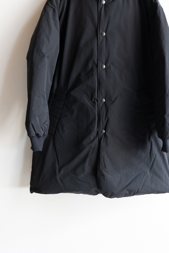 ARMEN アーメン | POLYESTERxCOTTON REVERSIBLE DOWN SNAP FRONT