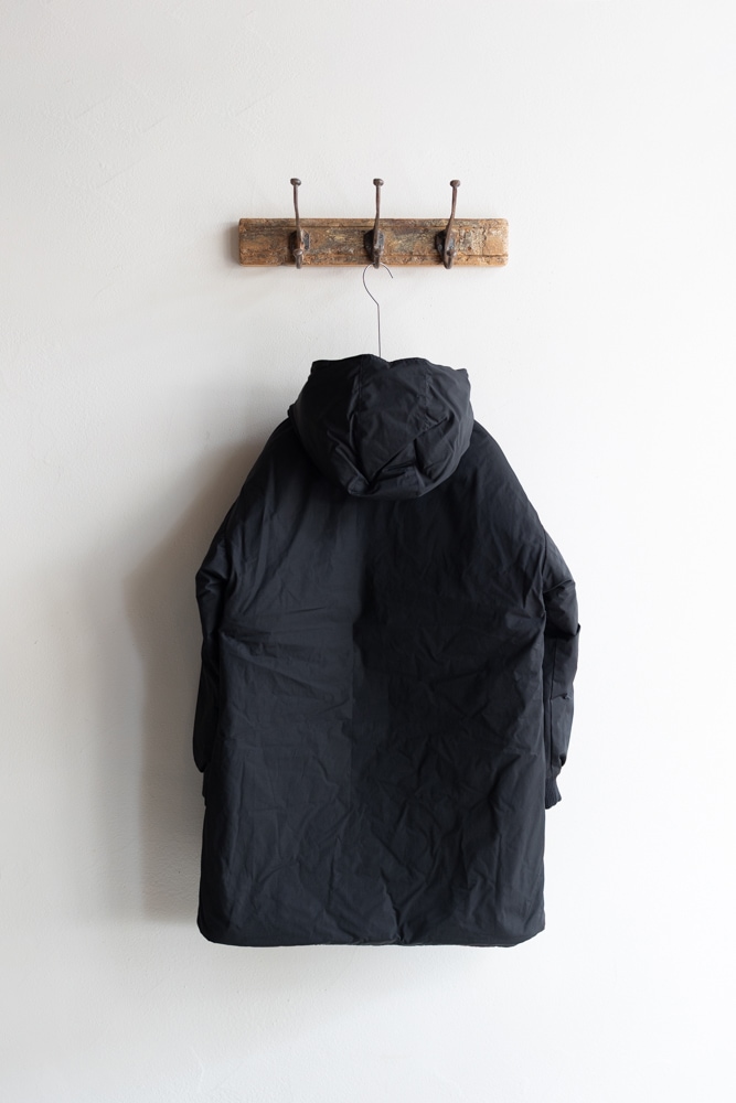 ARMEN アーメン | POLYESTERxCOTTON REVERSIBLE DOWN SNAP FRONT
