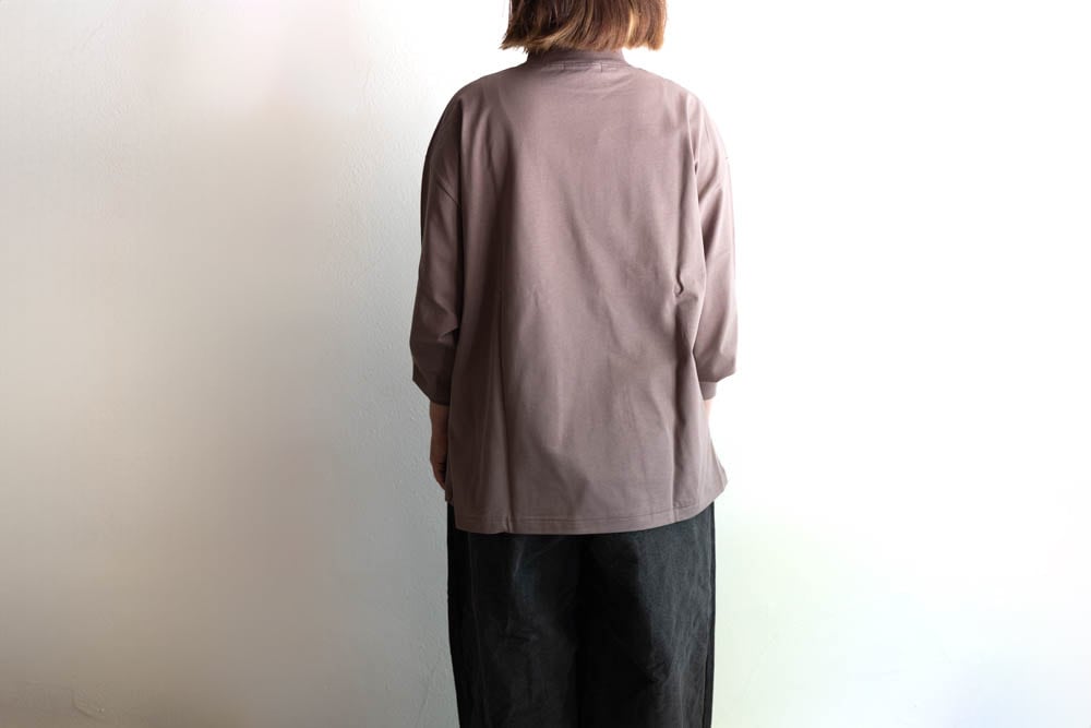 ALWEL オルウェル | MOCK NECK PO SHIRTS Col : OPTIC WHITE 公式通販