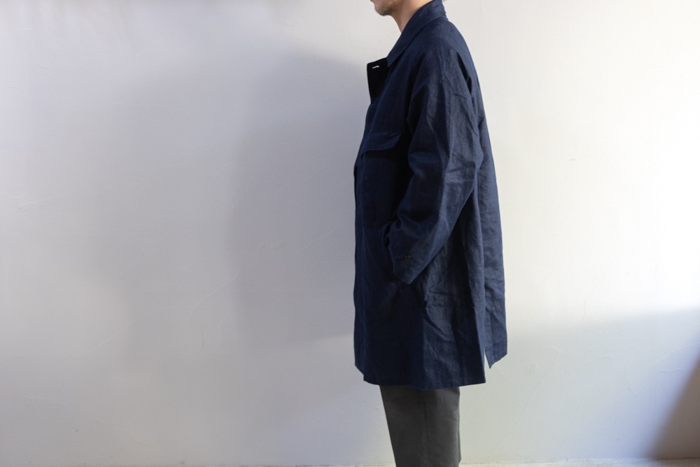 OUTIL ウティ | MANTEAU BERCK Col : INDIGO 公式通販 - t.m.p. coop